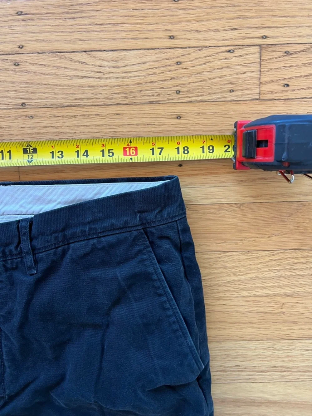 J. Crew Oarsman Broken-In Straight Chino Pants Mens 35x32 Black Twill Casual